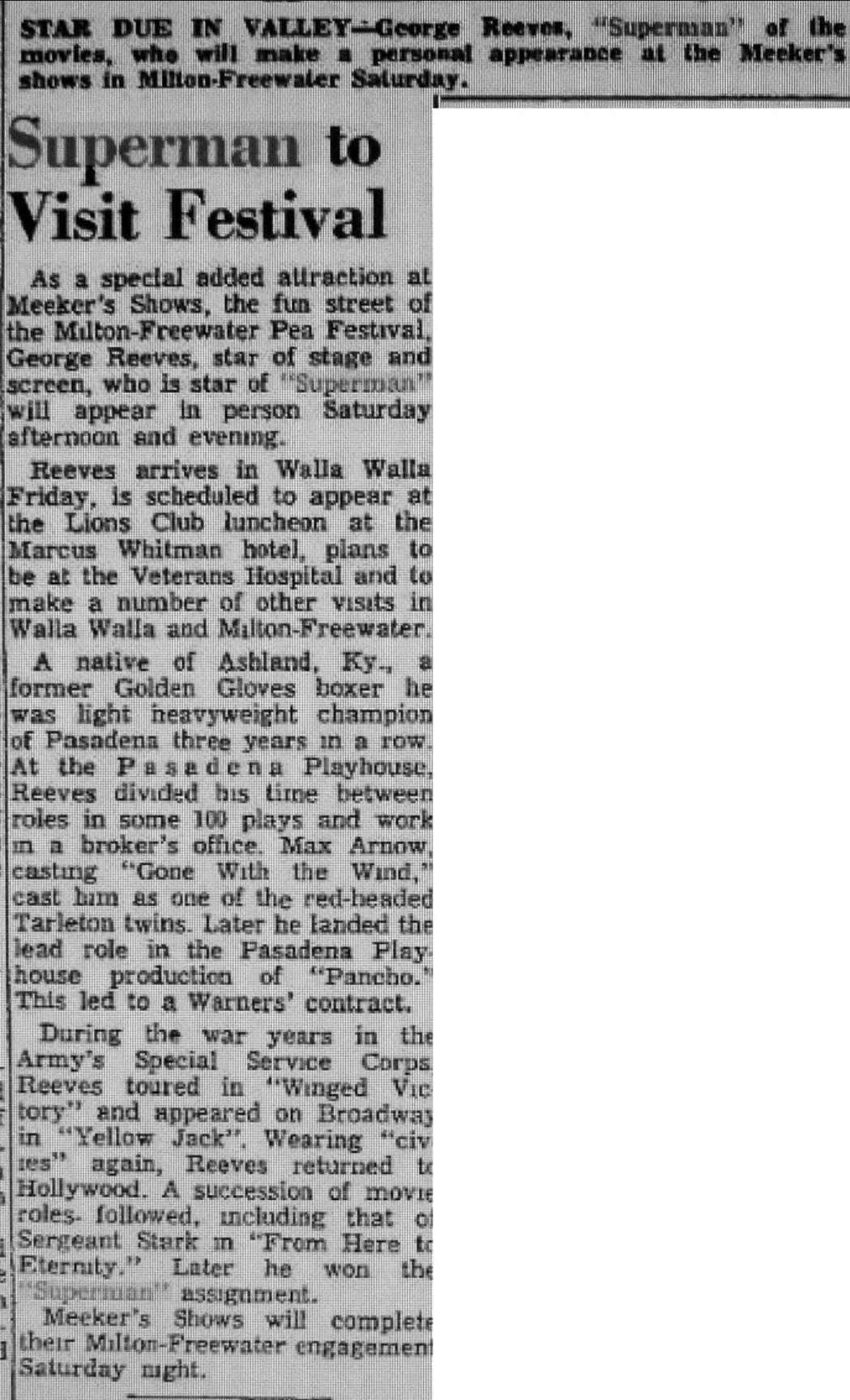 NEWSPAPER RESEARCH 1957